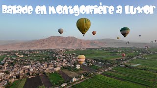 Balade en montgolfière a Luxor 2024 [upl. by Ardaed]