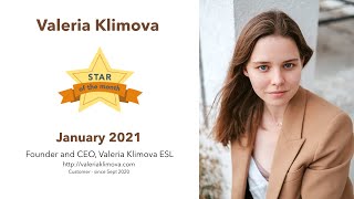 Valeria Klimova  TeamCalendarAI STAR Customer of the Month [upl. by Brindell121]