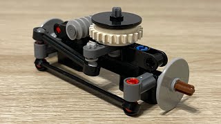 LEGO Technic Mini Steering System Without Servo Motor [upl. by Neddy]