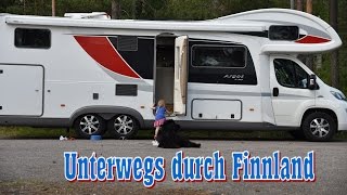 Mit dem Wohnmobil durch Finnland Skandinavien Rundreise 2016 [upl. by Broderick]