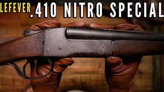 Lefever 410 Nitro Special Double Barrel Shotgun [upl. by Eetsirk]