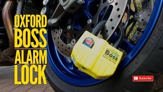 OXFORD BOSS ALARM LOCK DISK LOCK VIDEO [upl. by Arten]