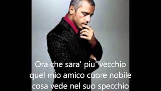 Eros Ramazzotti  Luomo che guardava le nuvole con testo [upl. by Maupin613]