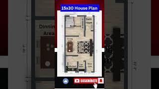 15X30 East Facing House  15 x 30 ghar ka naksha  15 x 30 HOUSE PLAN  15 x 30 best house plan [upl. by Grant]