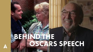 James L Brooks  Best Director for Terms of Endearment  Behind the Oscars Speech [upl. by Jovitta]