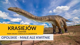 Krasiejów  JuraPark i Park Nauki i Ewolucji Człowieka Opolskie małe ale kwitnie [upl. by Maryn]