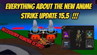 Everything about the new Anime Strike Update 155  New Accessory Rework [upl. by Ettecul]