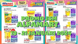 Promo JSM Alfamart Terbaru 19  21 Januari 2024 [upl. by So310]