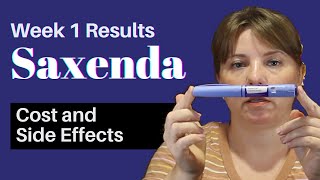 Saxenda Week 1 Results Cost Side Effects  Liraglutide vlog [upl. by Maier]