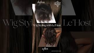 LeHost Wig Styling  ✨ New Season New Style ✨ [upl. by Ahsilahk]