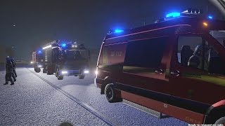 Notruf 112 Firefighters  Night Shift Gameplay 4K [upl. by Mordy]