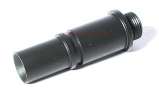 KJW M700 Silencer Attachement howto [upl. by Arba]