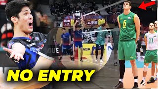 Marck Espejo Nabutata ang Volleyball Giant na si Thomas Edgar  Japan V League 2021 [upl. by Anorahs]