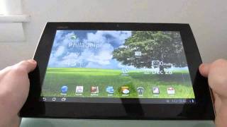 Asus Eee Pad Slider video review [upl. by Tunnell]