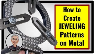 How to Create Jeweling Patterns on Metal [upl. by Alac]