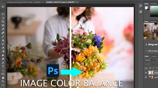 photoshop color adjustment  photoshop color balance tutorial  photoshop for beginners [upl. by Esirrehc]