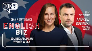 O języku kampanii prezydenckiej w USA Gość Andrzej Bobiński Polityka Insight  English Biz [upl. by Evers117]