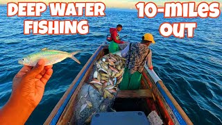 FISHING FOR SNAPPERS amp GRUNT 10miles OFF THE SOUTH COAST OF JAMAICA [upl. by Enala449]