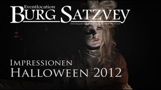 Burg Satzvey  Impressionen Halloween 2012 [upl. by Odette]