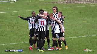 HIGHLIGHTS  Bath City 51 Gloucester City 2418 [upl. by Einhoj339]