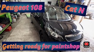 Peugeot 108 Copart Salvage Rebuild Cat N Part 3 [upl. by Mateusz]