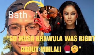 Watch So u Musa Khawula was Right🤔 🥊🥊Mihlali and Leeroy Drama Continues [upl. by Ingeborg]