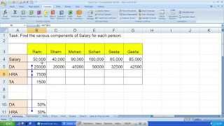 Addressing System in Excel [upl. by Botti]