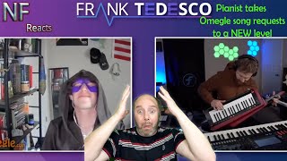 Frank Tedesco Reaction  Pianist takes song requests on Omegle to a new Level [upl. by Acnaiv287]