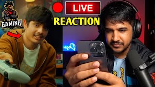 Desi Gamers AmitBhai LIVE🔴 Reaction on AJJUBHAI FACE REVEAL  Total Gaming Face Reveal [upl. by Aneehc376]