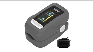 Oximeter Vandelay Fingertip C101H1  Blood Oxygen Meter SpO2 amp Pulse Monitor oximeter [upl. by Esirrehc]