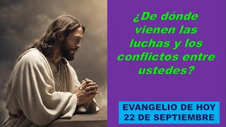 El Evangelio de Hoy 22 de septiembre [upl. by Todhunter343]