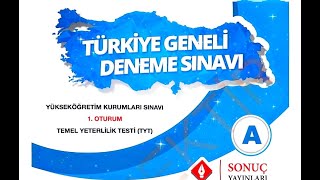 Sonuç yayınları Türkiye geneli TYT geometri çözümler 20245 [upl. by Oremodlab]