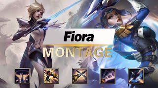 JJking Fiora Montage  Best Fiora Plays [upl. by Willdon]