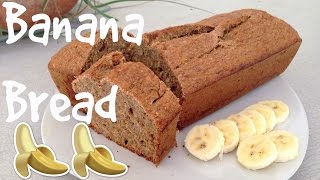 Healthy easy and delicious banana bread No flour no butter [upl. by Yul]