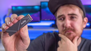 Are Budget PCIe 4 SSDs Worth It  ADATA XPG GAMMIX S50 Lite [upl. by Niawd]