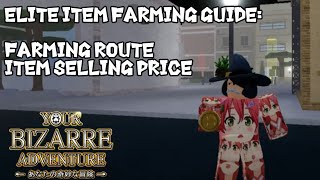 YBA How to Item Farm the Elite Way  Guide [upl. by Ekenna]