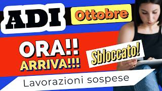 ⚡️ Importante Lavorazioni Assegno di Inclusione Ottobre 👉 Situazione in Sblocco❗️ STANNO ARRIVANDO [upl. by Rese]