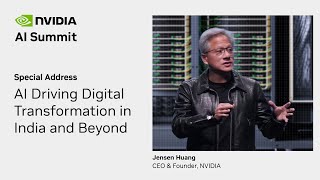 NVIDIA CEO Jensen Huang’s Special Address at AI Summit India [upl. by Dine]