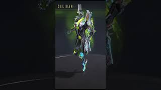 Caliban Fashion Frame Warframe Caliban FashionFrame Warframe Shorts [upl. by Ahlgren473]