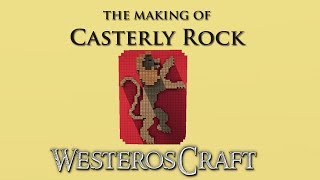 WesterosCraft Timelapse The Making of Casterly Rock [upl. by Asilec725]