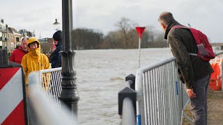 Hoogwater in IJssel bij Deventer 29122023 [upl. by Kemppe]