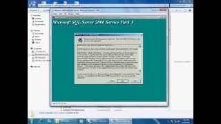 SQL 2000 Server Sp3a Installation [upl. by Mairem495]