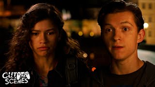 Spideys BIG Reveal MJ Finds Out Peter is SpiderMan  SpiderMan Far From Home Tom Holland [upl. by Kera195]