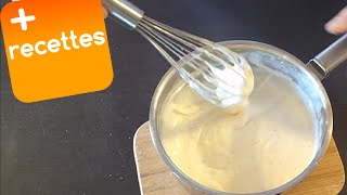 Recette béchamel sans matière grasse simple et rapide [upl. by Henke]