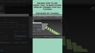 3ds Max Array Modeling with Array tool  Array Tool to generate Multiple copy [upl. by Blodgett642]