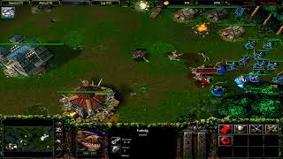 WARCRAFT 3 REIGN OF CHAOS  Night Elf Campaign  FIRST MISSION  1 Enemies at the Gate  HARD [upl. by Nitaf392]