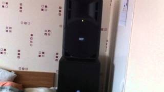 Sound review  RCF ART 322a amp DB SUB05  Rowleys Discos [upl. by Anide251]