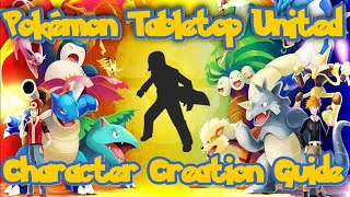 Pokémon Tabletop United Character Creation Guide [upl. by Norac757]