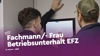 Meister der Wartung Fachmannfrau Betriebsunterhalt EFZ  Jabil  Lehrstellenvideo  Yousty [upl. by Dobson]