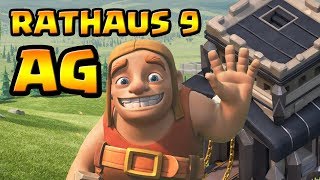 Die häufigsten Angriffe auf Rathaus 9  Wer swagt am meisten  Clash of Clans Deutsch [upl. by Alomeda]